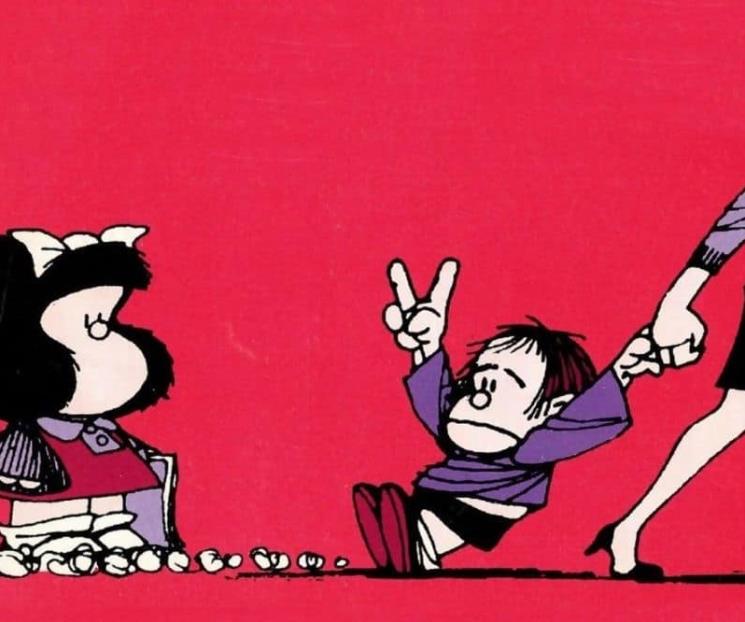 Este personaje de Mafalda no crece en la historieta Este personaje de Mafalda no crece en la historieta