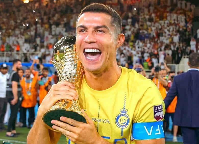 CR7 ya es campeón en Arabia