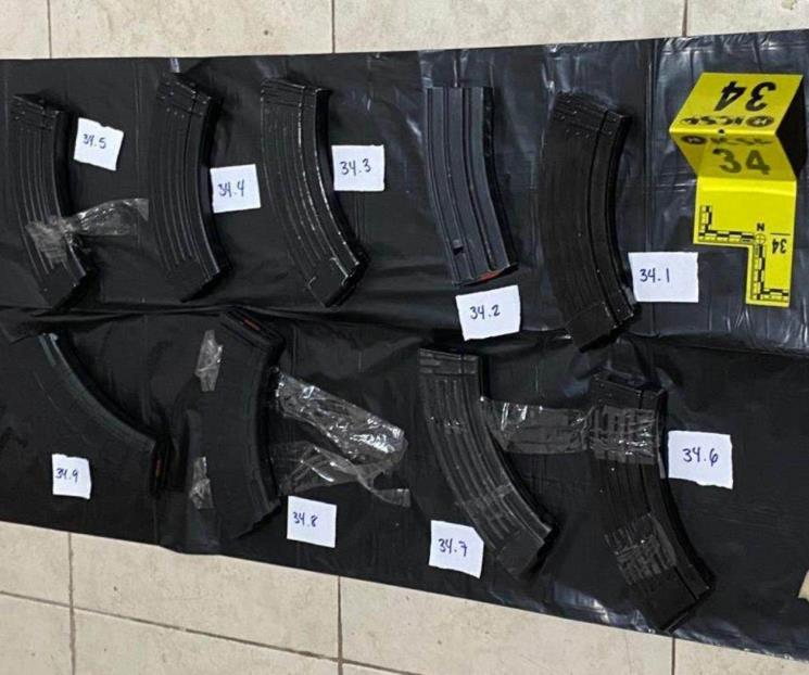 Localizan armas y equipo táctico en cateo de Guadalupe