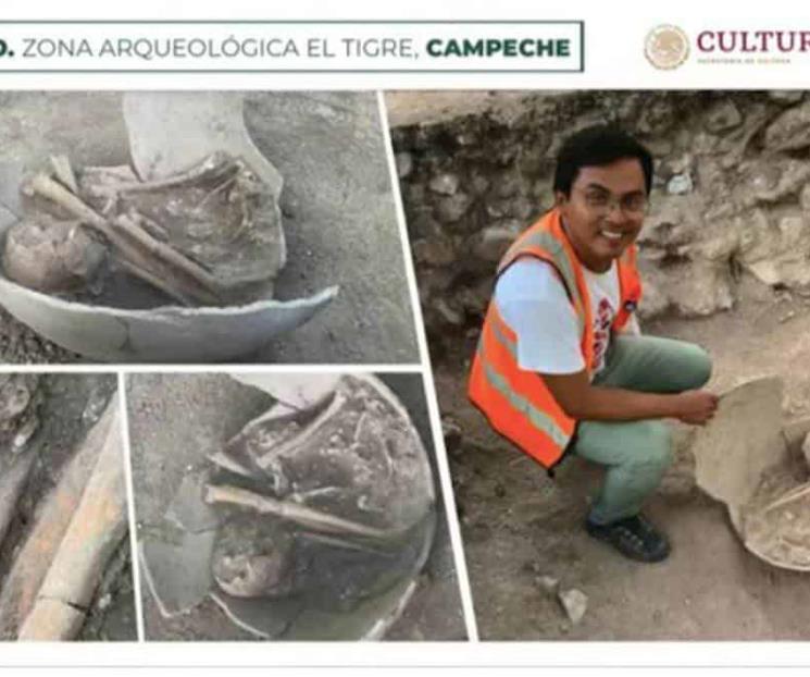 INAH informa sobre hallazgo en zona arqueológica de El Tigre INAH informa sobre hallazgo en zona arqueológica de El Tigre