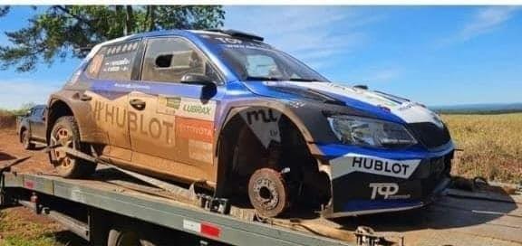 Muere niño por accidente en Rally Muere niño por accidente en Rally