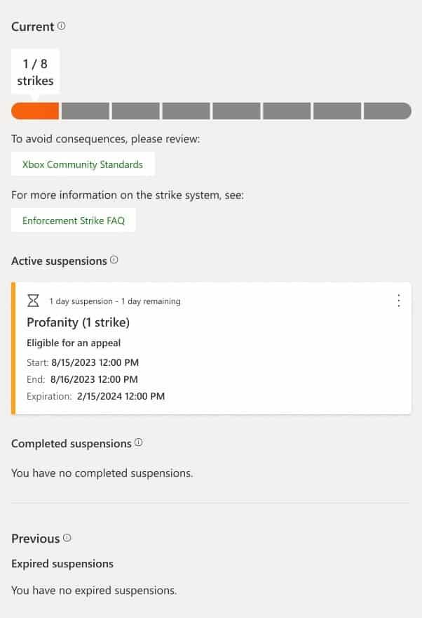 Xbox ya puede bloquear multijugador y servicios por un año Xbox ya puede bloquear multijugador y servicios por un año