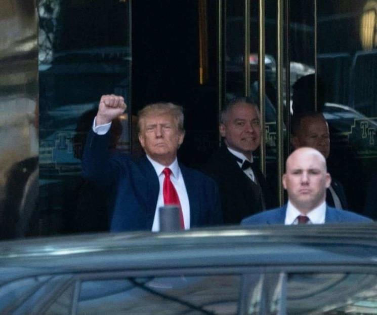 Asegura Trump que hay evidencia para ser exonerado