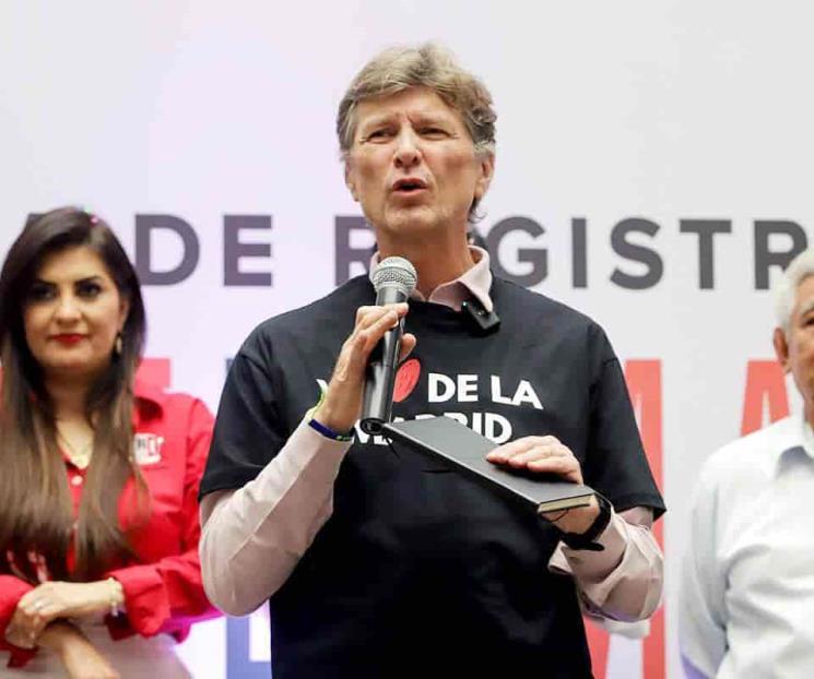 Enrique de la Madrid queda fuera en contienda del Frente