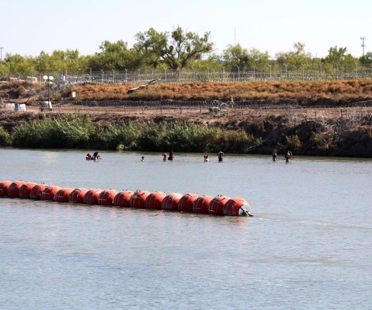 Mayoría de boyas que Texas puso están en México