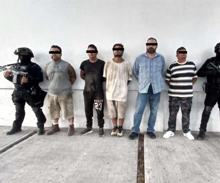 Capturan a cinco presuntos delincuentes