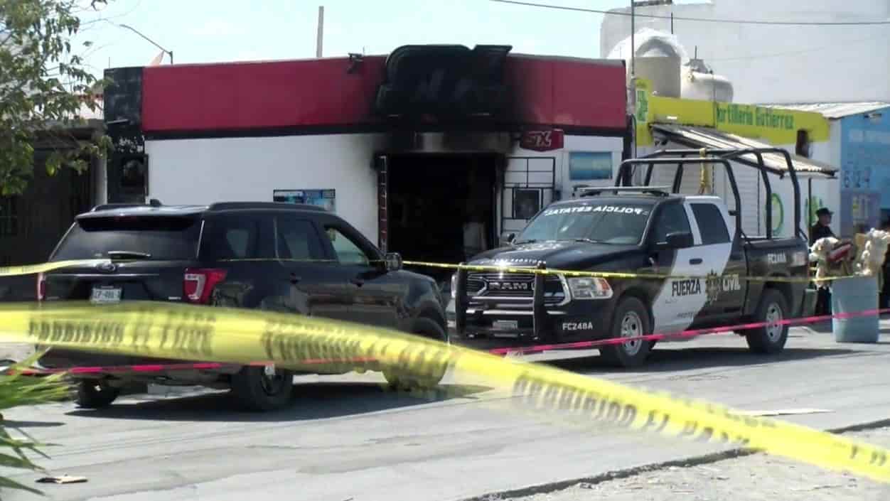 El hombre y la mujer que fueron ejecutados a balazos en un establecimiento de venta de cerveza y el cual incendiaron en Ciénaga de Flores, fueron identificados.