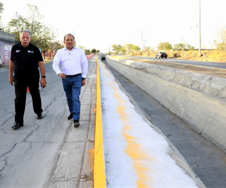 Inaugura Escobedo sistema pluvial en Fomerrey 9 Inaugura Escobedo sistema pluvial en Fomerrey 9