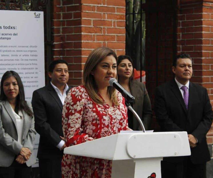 Inauguran exposición y taller de grabado en Tlalpan