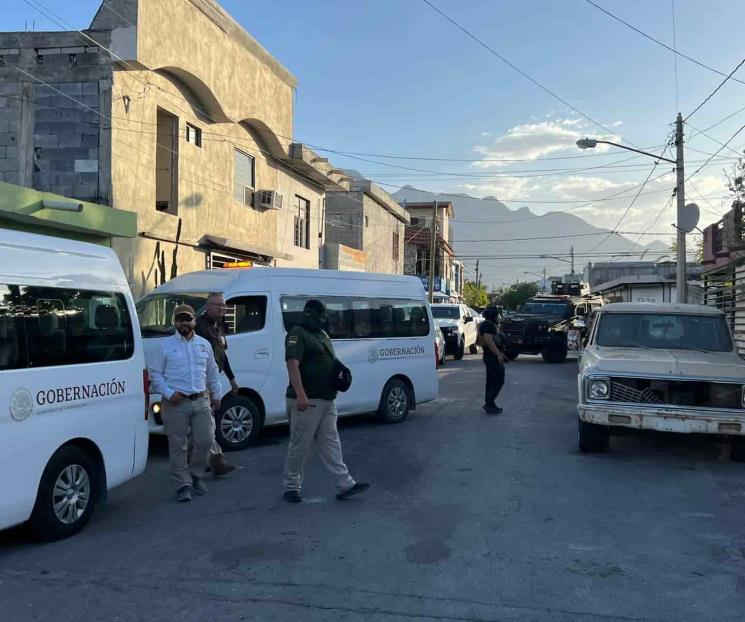 Encuentran 36 migrantes en una casa de Fomerrey 115