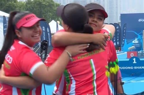 Logran arqueros mexicanos plata en Mundial de Tiro con Arco