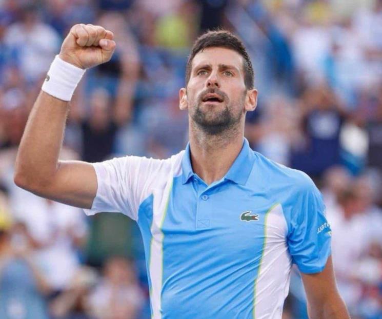 Vence Djokovic a Carlos Alcaraz en Másters de Cincinnati