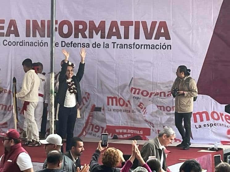 Morena está más unido que nunca: Sheinbaum