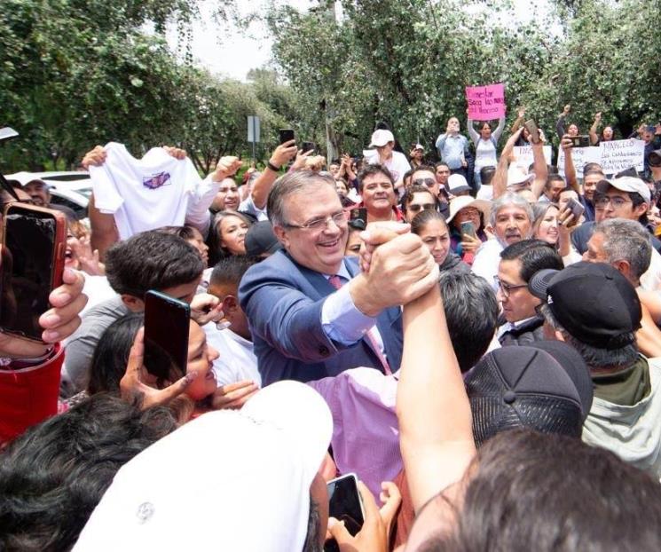 Agradece Ebrard a Ricardo Monreal