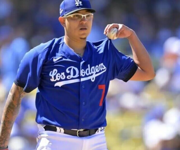 Logra Julio Urías su victoria número 11 en la temporada