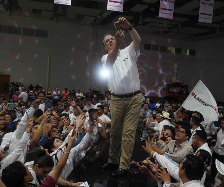 Declara Marcelo Ebrard que sólo piensa en la presidencia