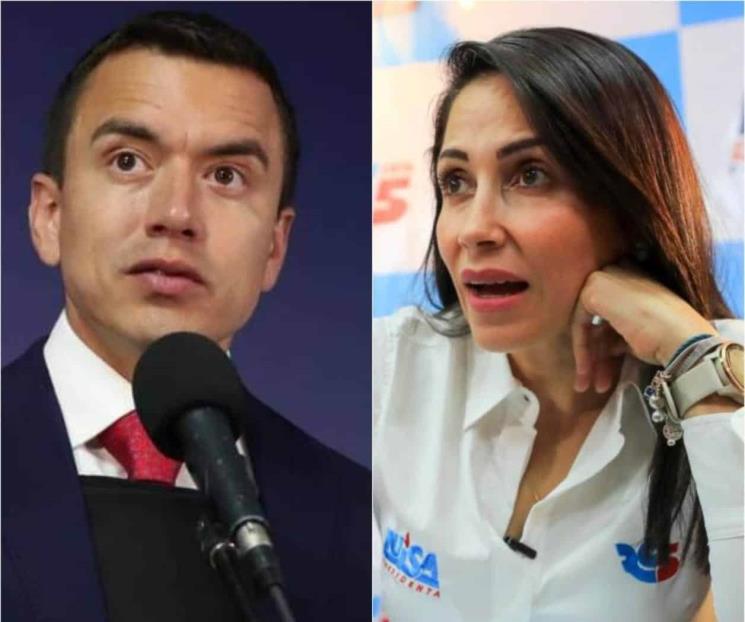 Daniel Noboa y Luisa González, a segunda vuelta en Ecuador