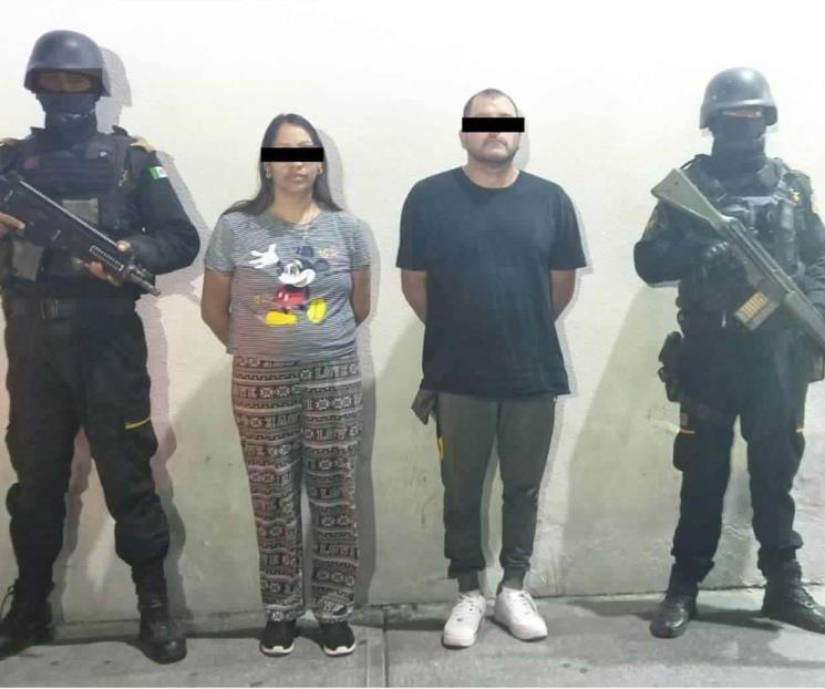 Detienen a pareja con droga en Galeana Detienen a pareja con droga en Galeana