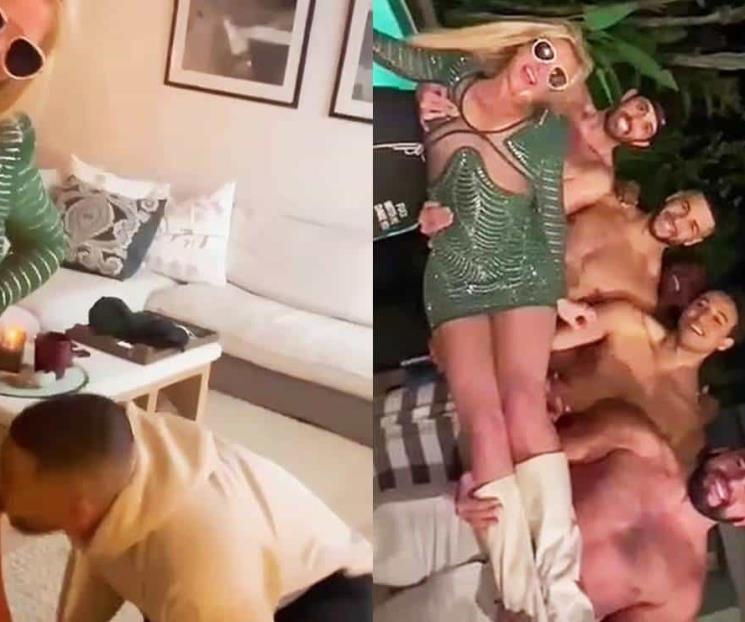 Tras divorcio, Britney Spears lanza alocada fiesta