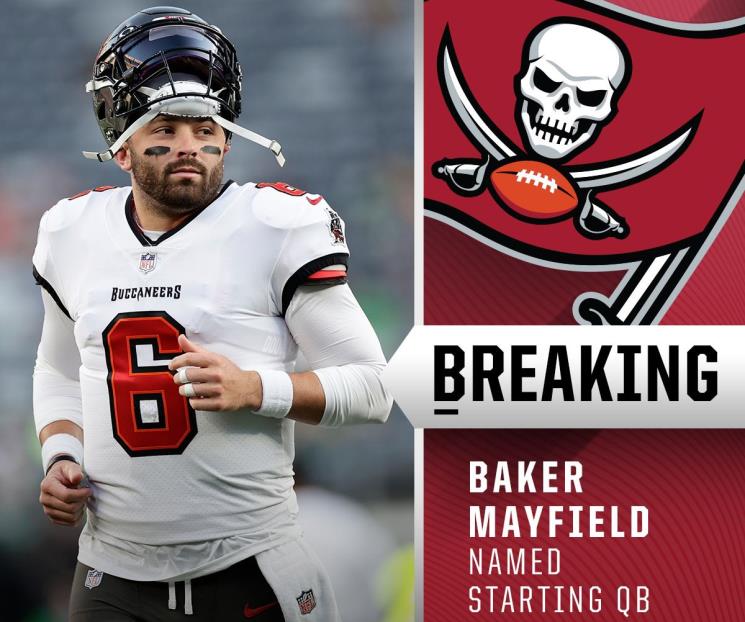 Mayfield sustituirá a Brady en los Bucaneros