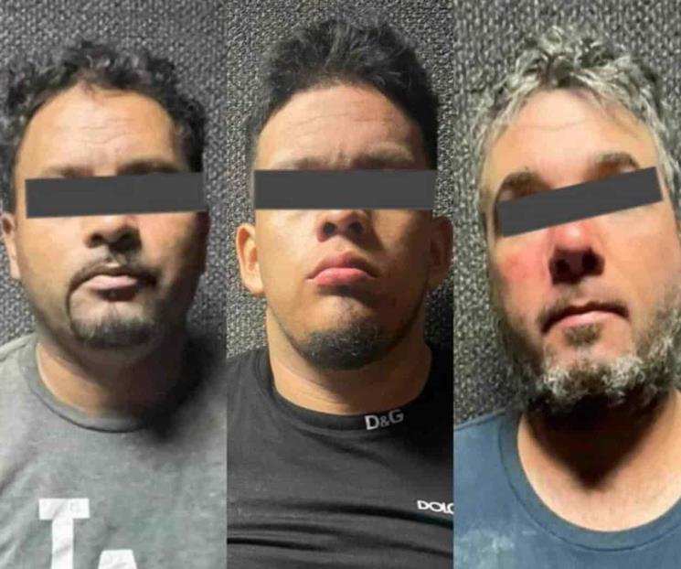 Caen 3 tras cateo en bodega que escondía tráileres robados