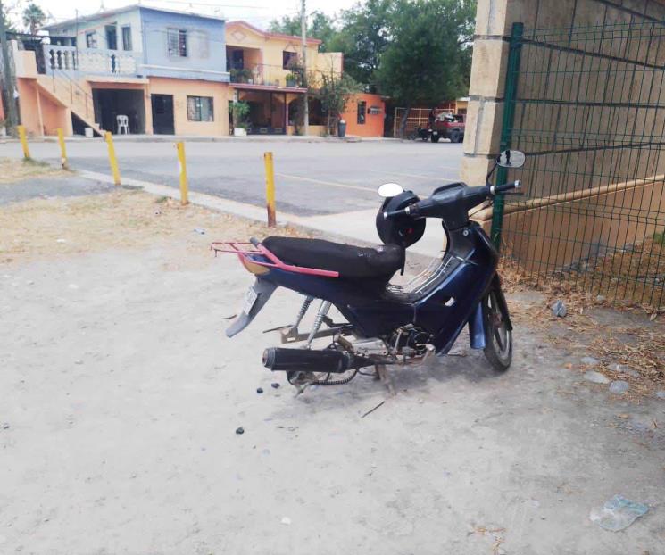 Roban llanta de moto