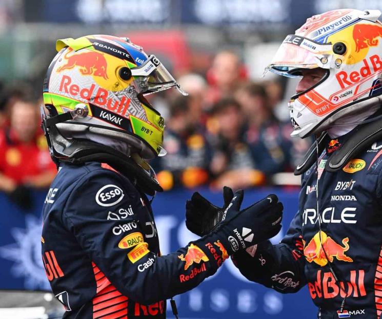 Es difícil ser compañero de Verstappen: Checo