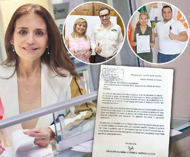 Pide licencia Alhinna y su suplente será parte del GLMC