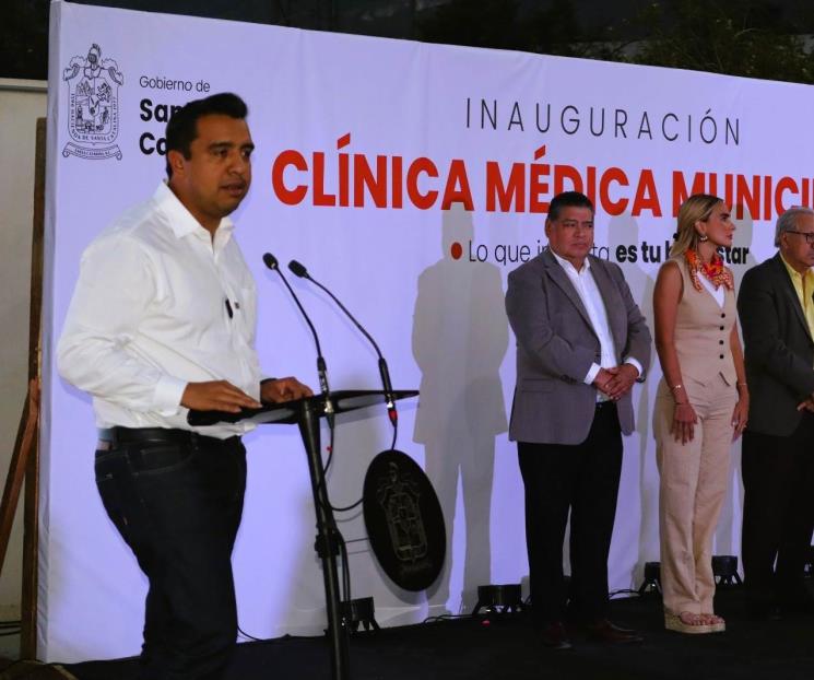 Inaugura Jesús Nava nueva Clínica Médica Municipal