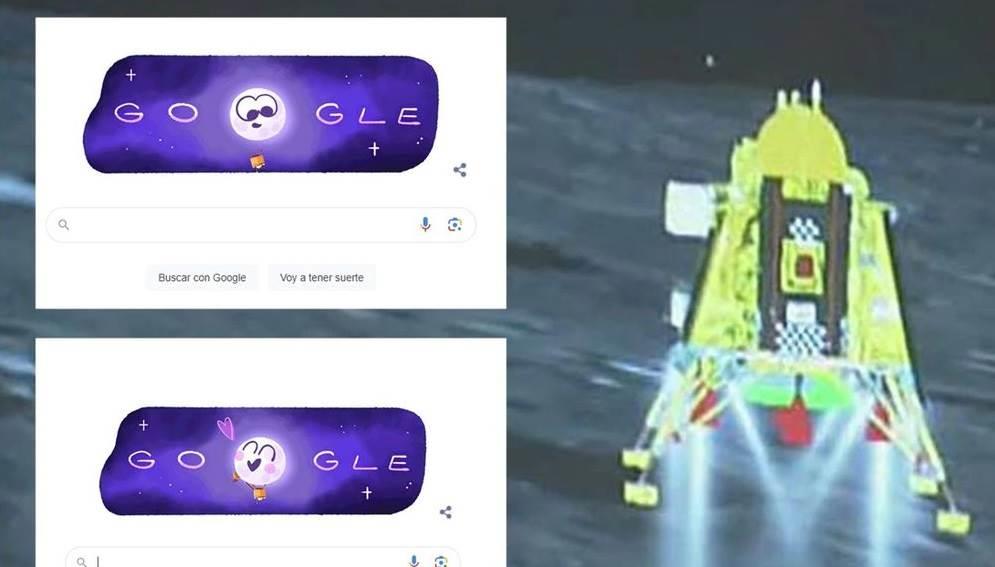 Doodle de Google homenajea primer alunizaje en el polo sur