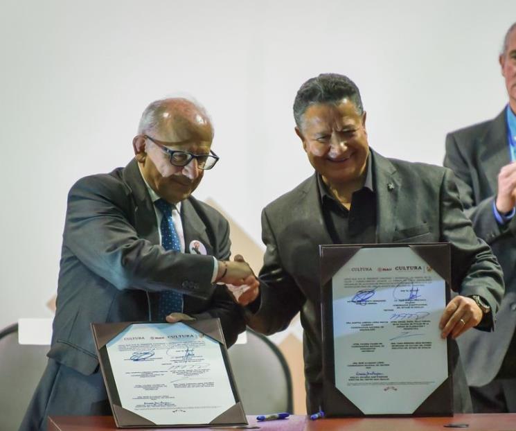 Hidalgo e INAH firman convenio