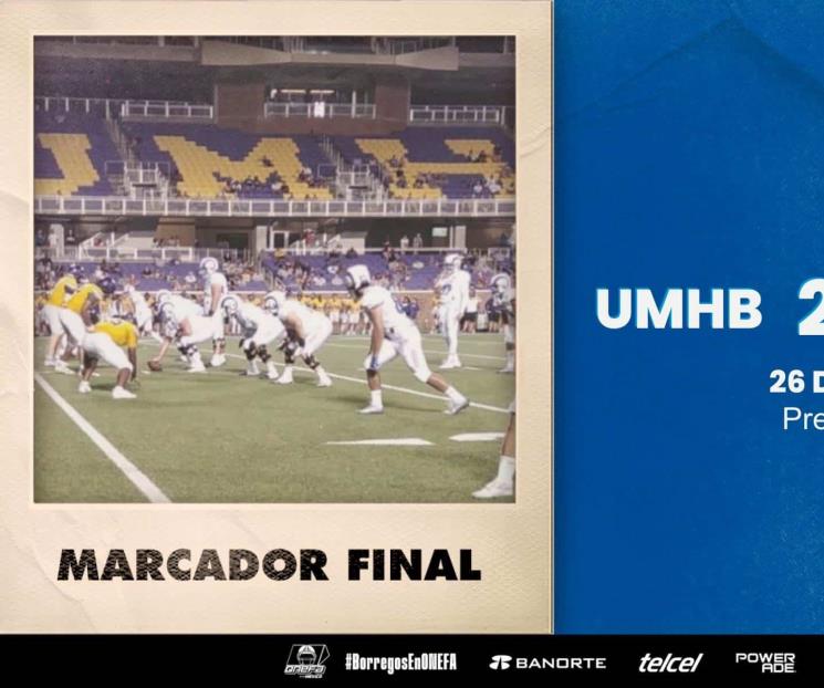 Cierran Borregos con derrota en su pretemporada