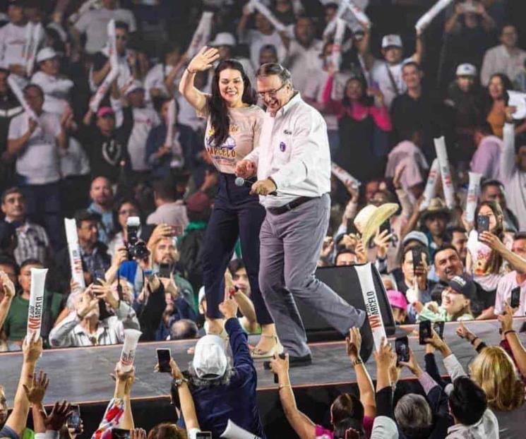 Marcelo Ebrard cierra su precampaña: “Vamos a ganar”