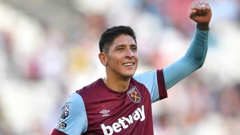 Edson y West Ham son líderes