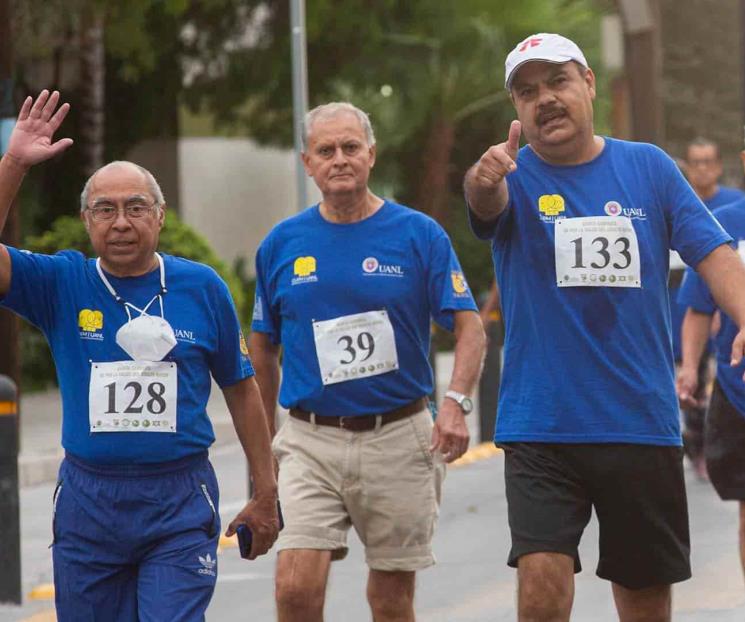 Camina, trota o corre por los adultos mayores