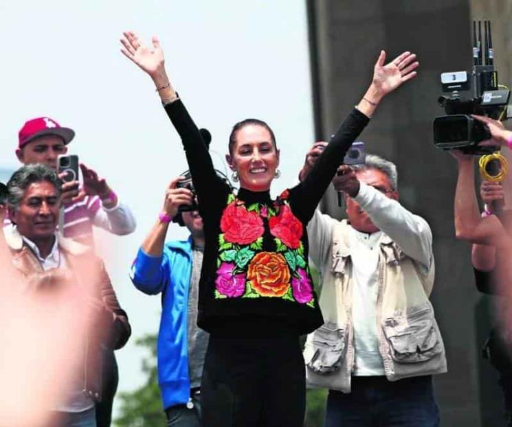 Afirma Sheinbaum que dejó todo en la cancha