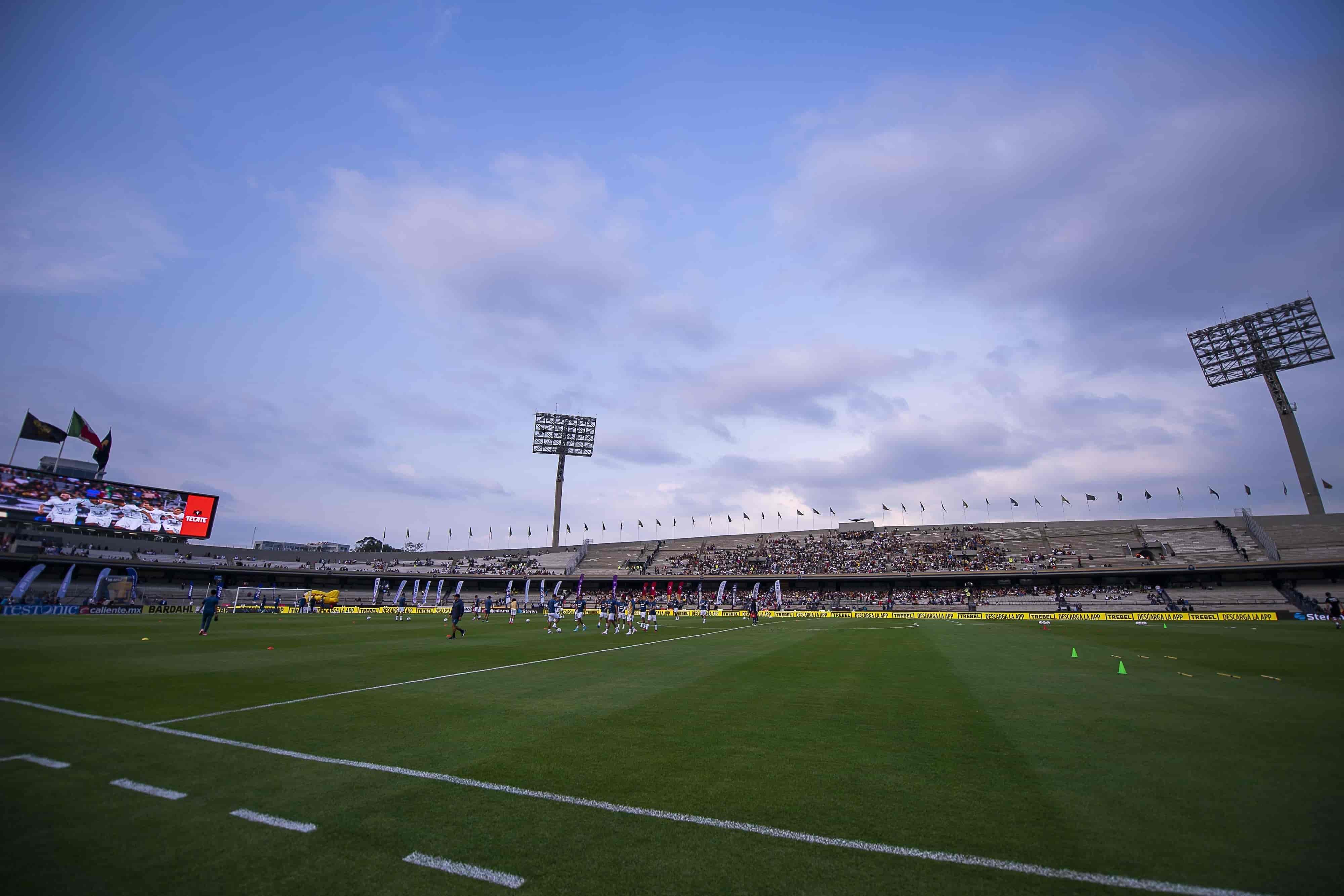 Estadio Olímpico Universitario.