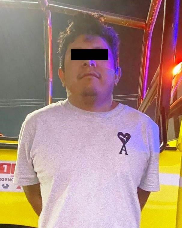 Aprehenden a sujeto con arma de fuego