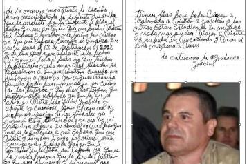Difunden carta de El Chapo; pide ver a Emma Coronel