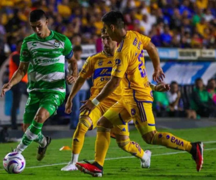 Logra Tigres remontar y ganar ante Santos Laguna Logra Tigres remontar y ganar ante Santos Laguna