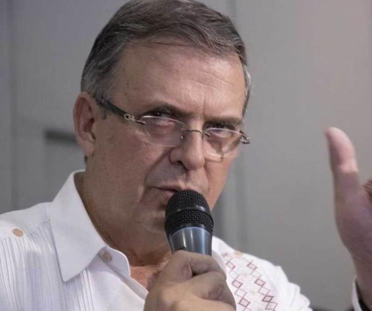 Advierte Ebrard desorden en la encuesta de Morena