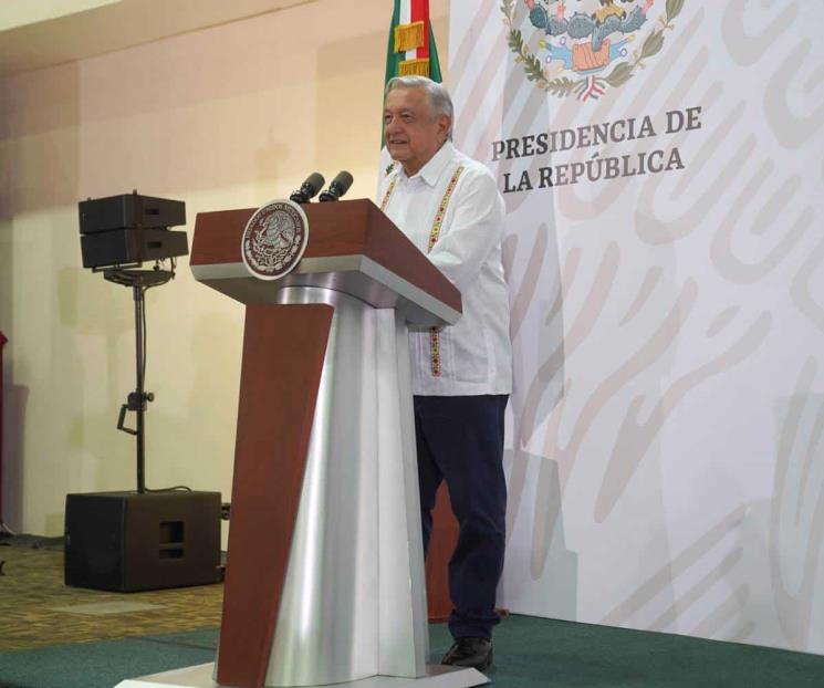 Presume AMLO reducción en delitos del fuero federal