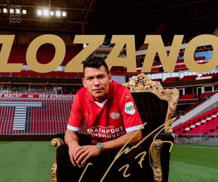 Chucky Lozano regresa al PSV tras paso por el Napoli