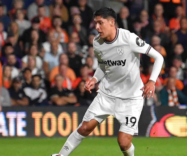 Gana el West Ham de Edson Álvarez y lideran en Inglaterra Gana el West Ham de Edson Álvarez y lideran en Inglaterra