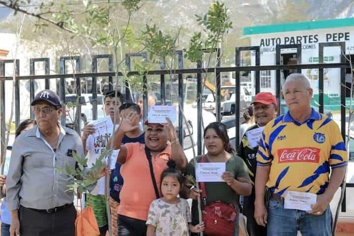 Fomentan cuidado ambiental con adopciones de árboles