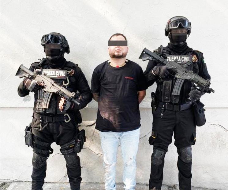 Cae tras persecución un presunto sicario