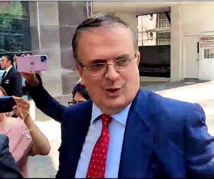 Estamos preocupados de que el proceso salga bien: Ebrard
