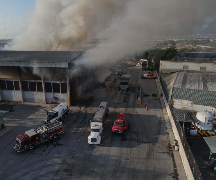 Se incendia planta de Simeprode en Guadalupe Se incendia planta de Simeprode en Guadalupe
