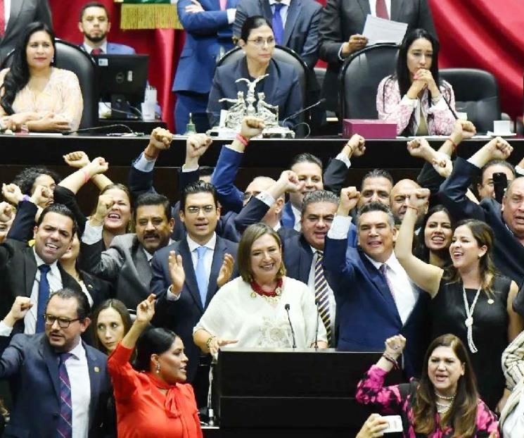 Denuncia Morena a Xóchitl por discurso en Congreso Denuncia Morena a Xóchitl por discurso en Congreso