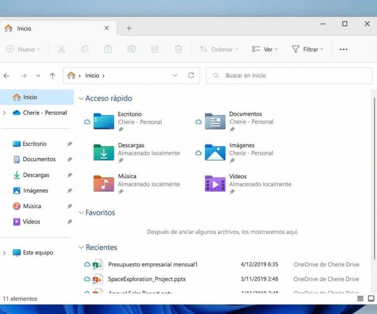 Error en Windows11 hace más rápido el Explorador de Archivos